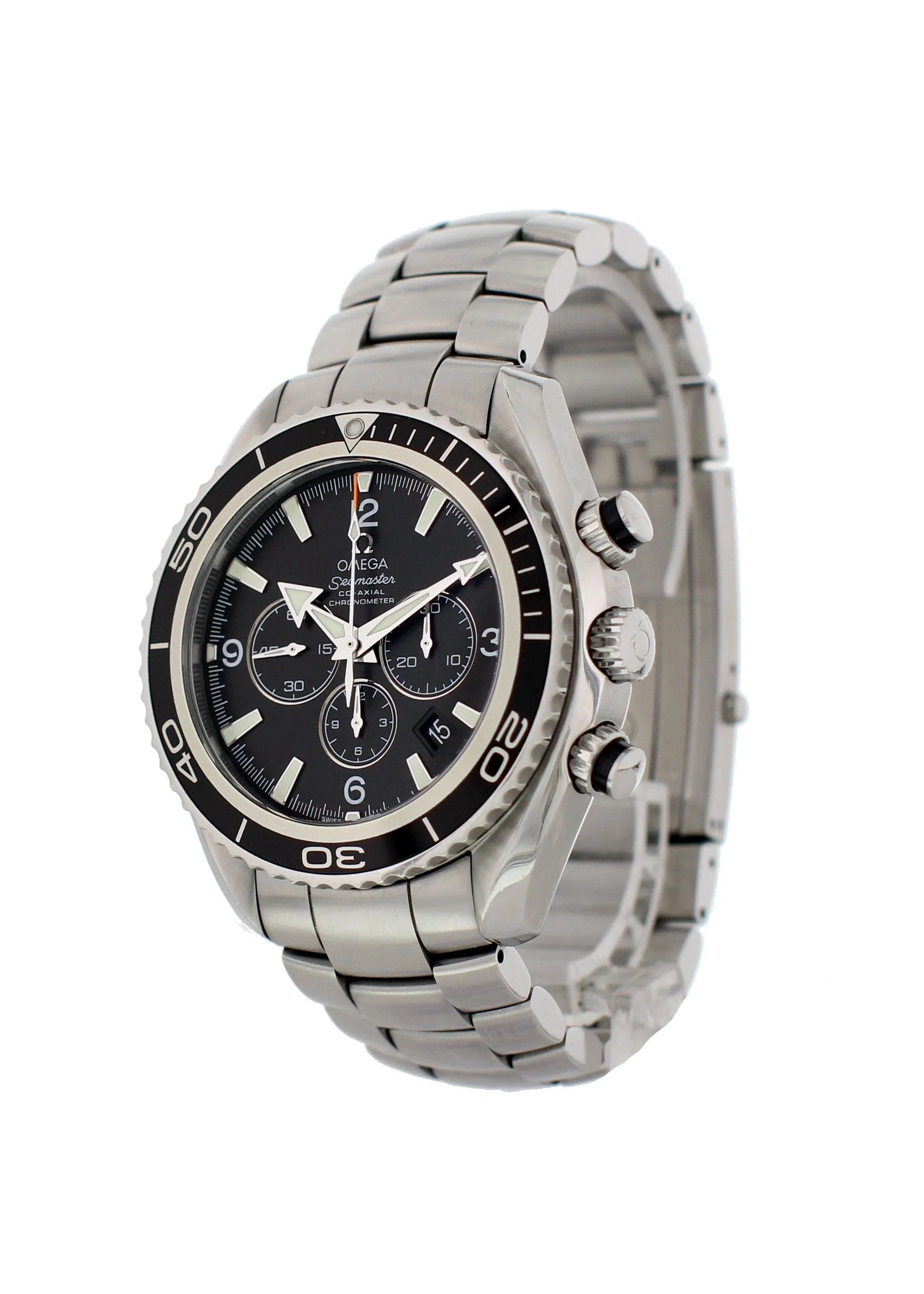 Omega Seamaster Planet Ocean 2210.50.00 600M Co-Axial Mens Watch With Papers