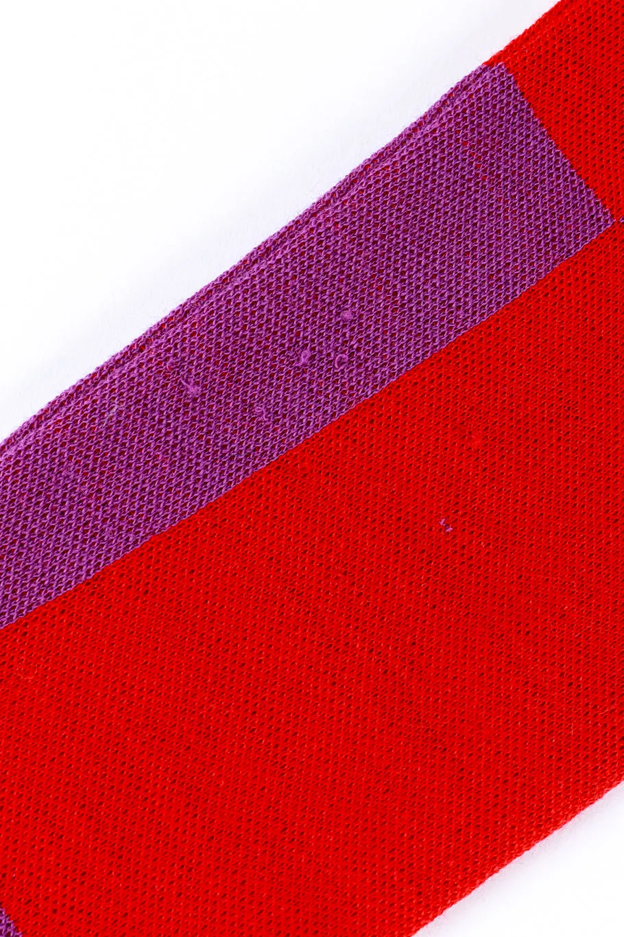 Op Art Wool Knit Dress