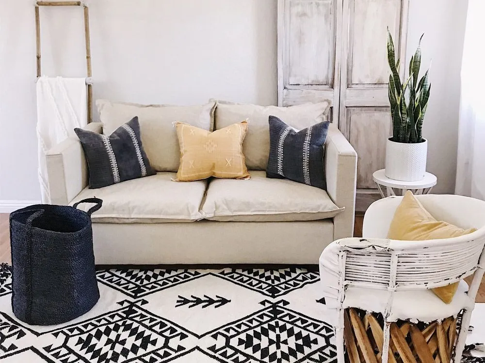 Organic 2-Arm Loveseat Modular