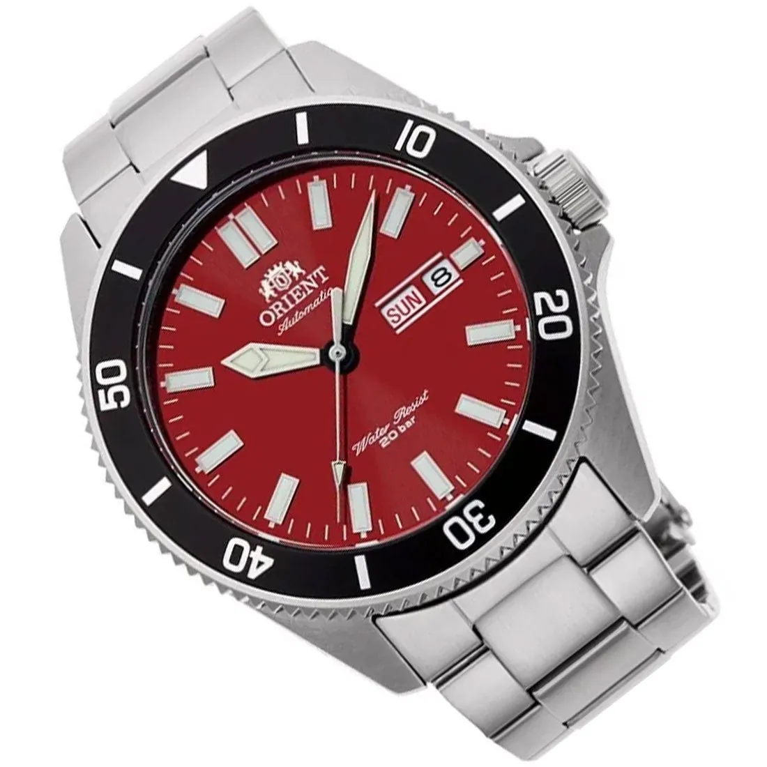 Orient RA-AA0915R19B RA-AA0915R Mechanical Red Dial Analog Sports Watch