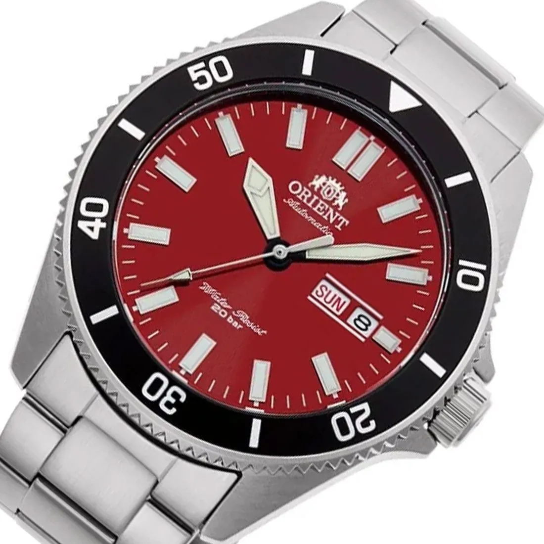 Orient RA-AA0915R19B RA-AA0915R Mechanical Red Dial Analog Sports Watch