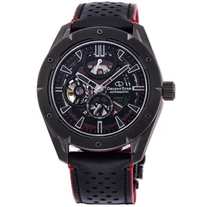 Orient Star Black Skeleton Avant Garde RE-AV0A03B RE-AV0A03B00B Automatic Watch
