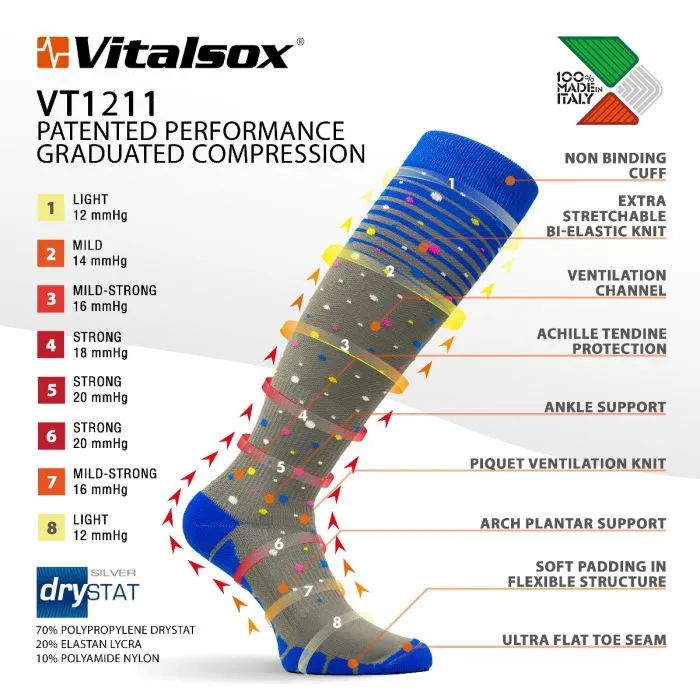 Original Performance Graduated Compression Socks - Graphics Series - VT1211