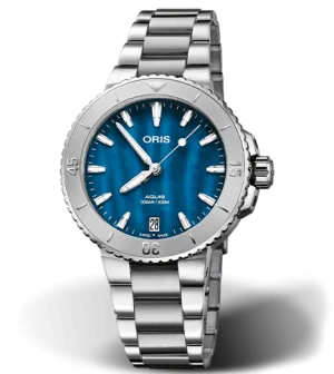 Oris Aquis Date Watch with Stainless Steel Bracelet, 36.5mm