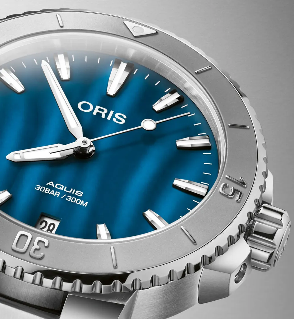 Oris Aquis Date Watch with Stainless Steel Bracelet, 36.5mm