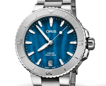 Oris Aquis Date Watch with Stainless Steel Bracelet, 36.5mm