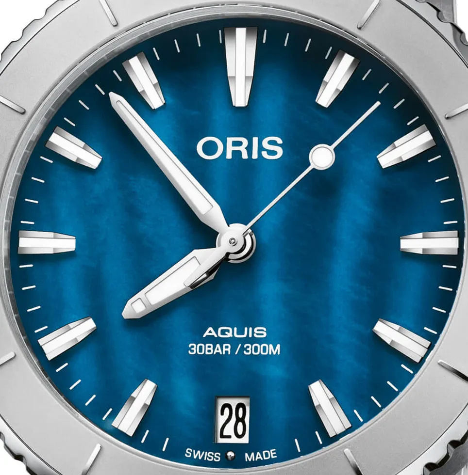 Oris Aquis Date Watch with Stainless Steel Bracelet, 36.5mm