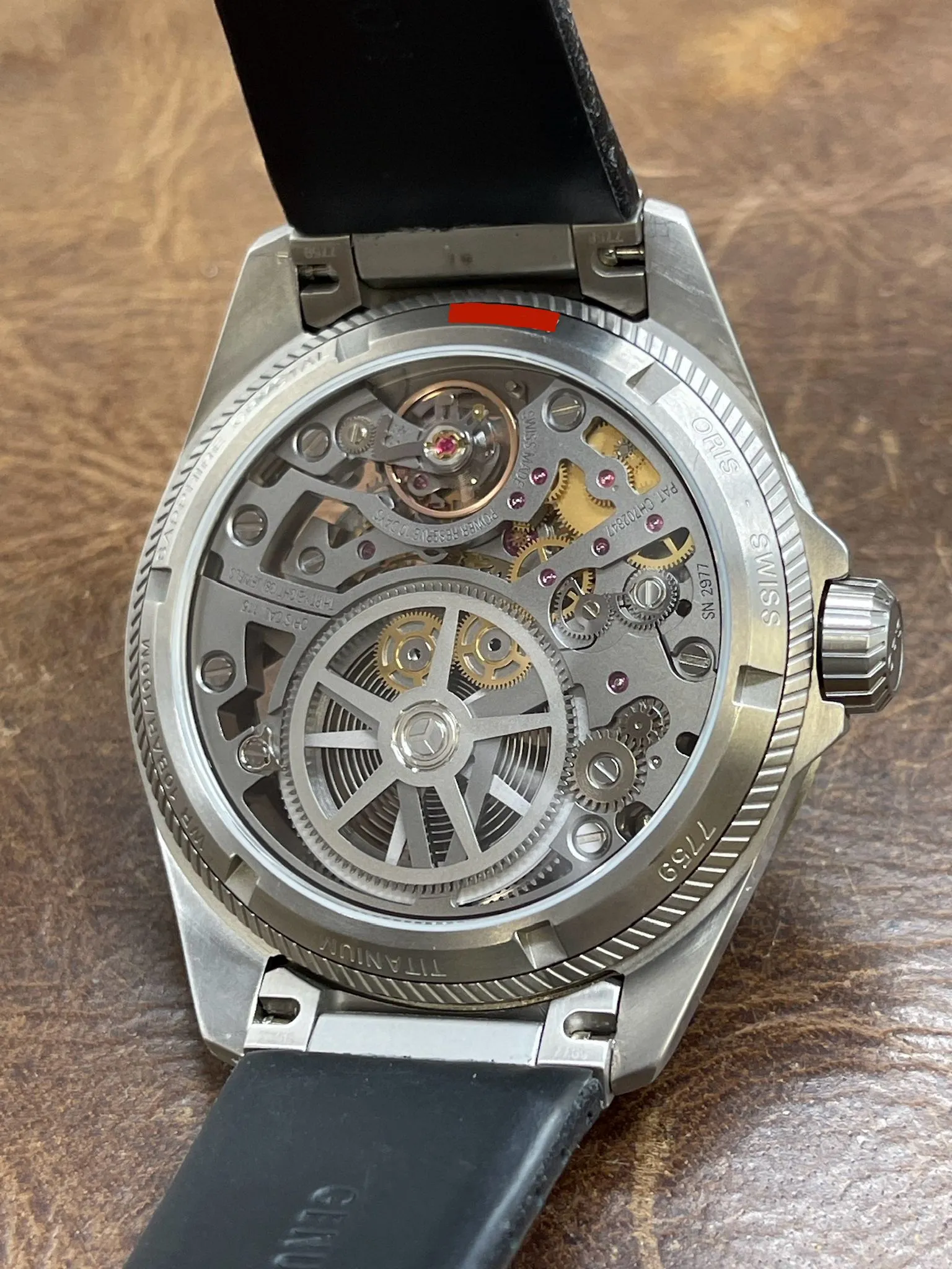Oris Big Crown ProPilot X 01 115 7759 7153 Skeleton Dial Hand-wound Men's Watch