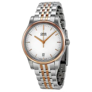 Oris Classic Date Automatic Silver Dial Two-Tone Men's Watch 01 733 7578 4351 07 8 18 63