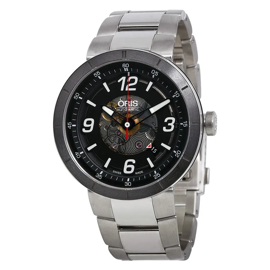 Oris TT1 Skeleton Engine Automatic Men's Watch 733-7668-4114MB 01 733 7668 4114-07 8 25 10