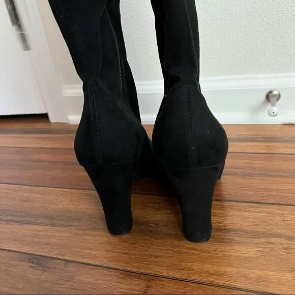 Over the Knee Suede Boots 10