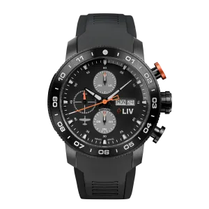 P-51 Black Titanium Chrono Black / Gray