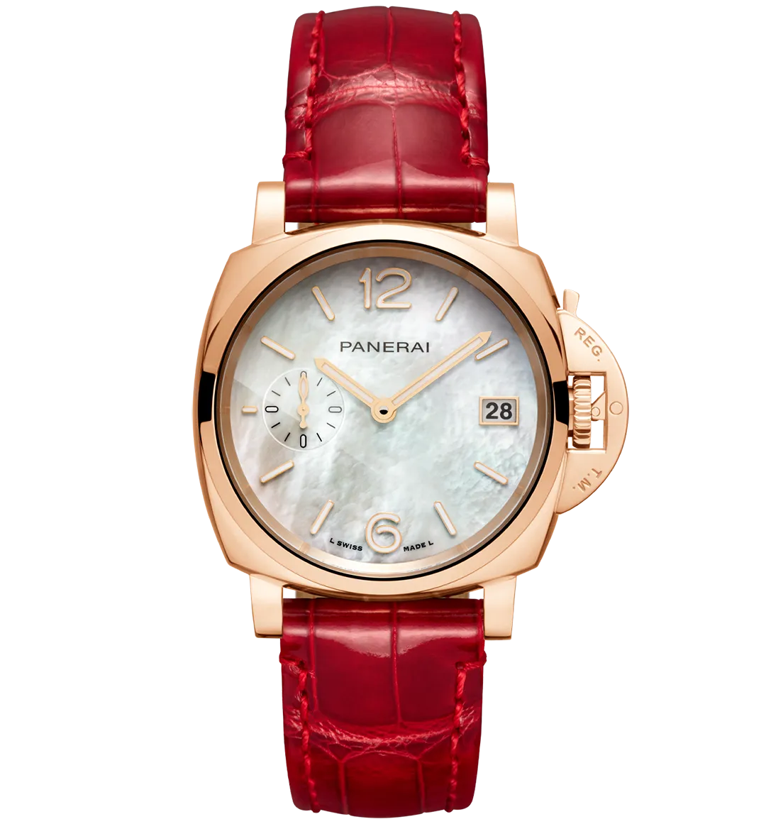Panerai Luminor Due Goldtech™ Madreperla, 38mm