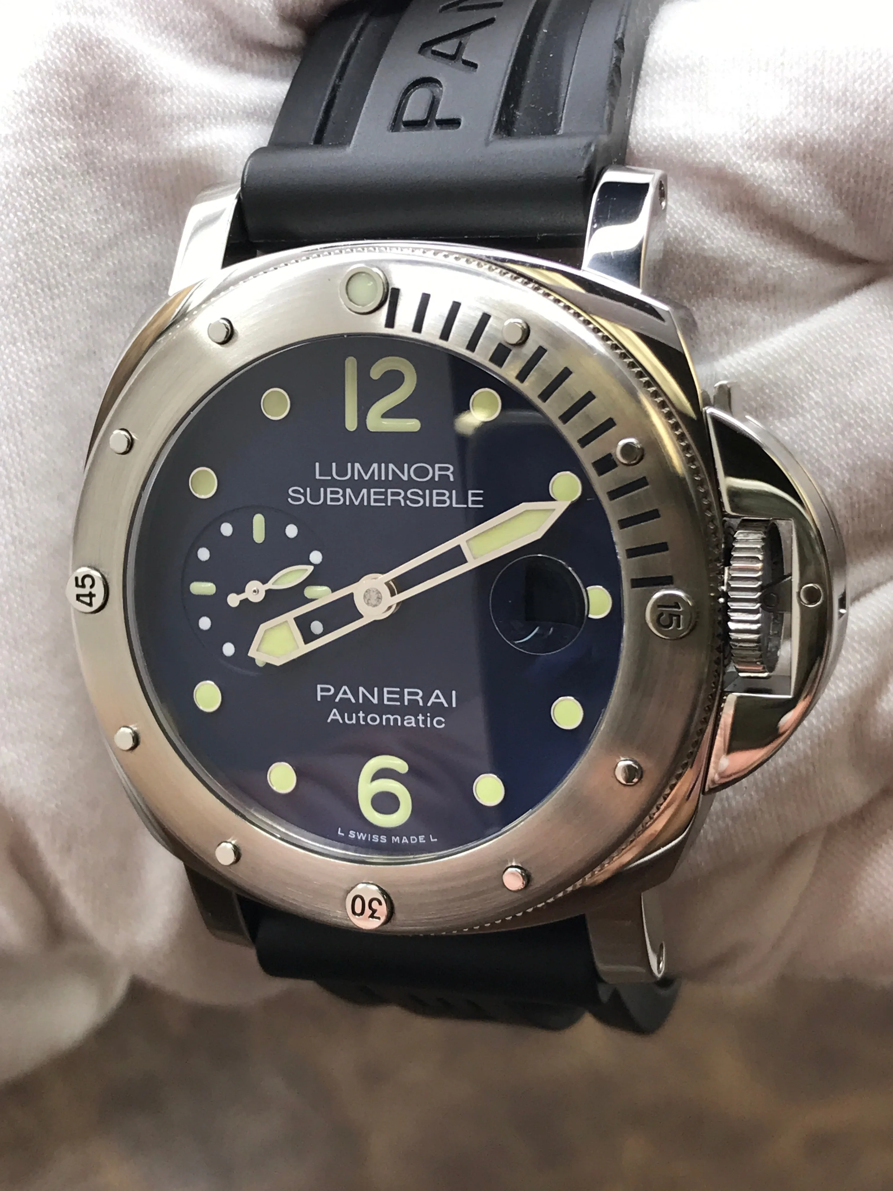 Panerai Luminor Submersible  PAM00731 Blue Dial Automatic Men's Watch