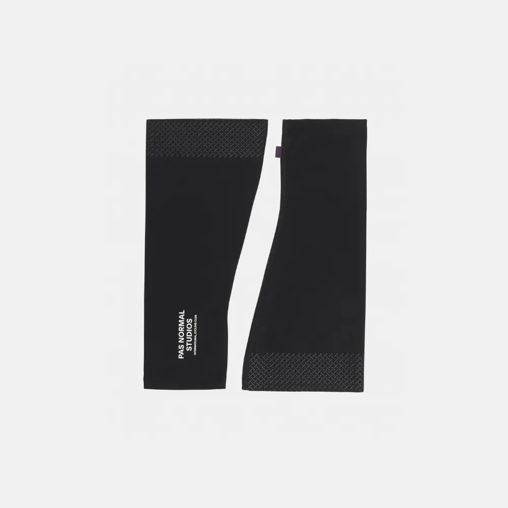 Pas Normal Studios Logo Knee Warmers - Black