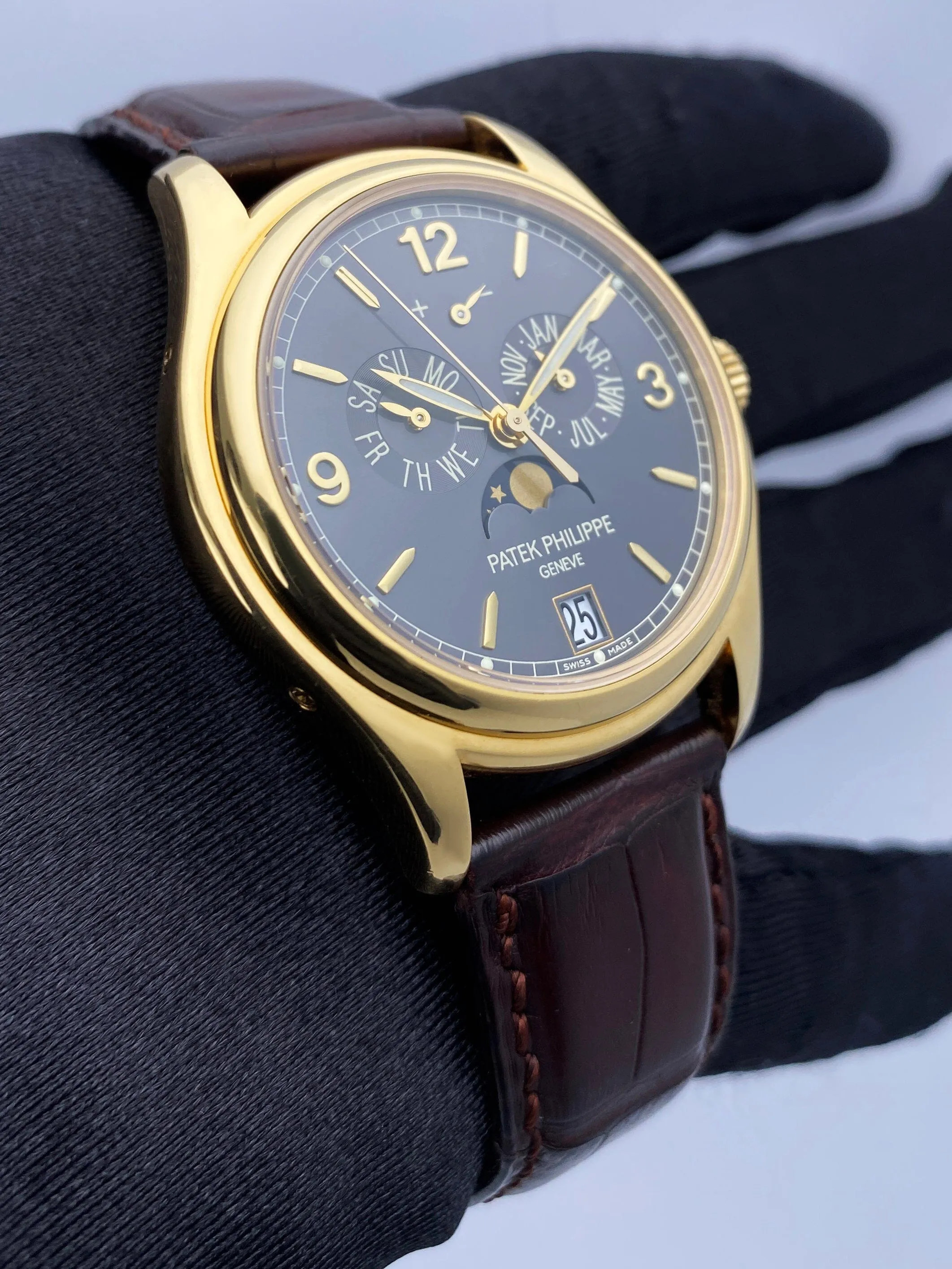 Patek Philippe Annual Calendar 5146J Slate Dial Mens Watch With Box & Papers