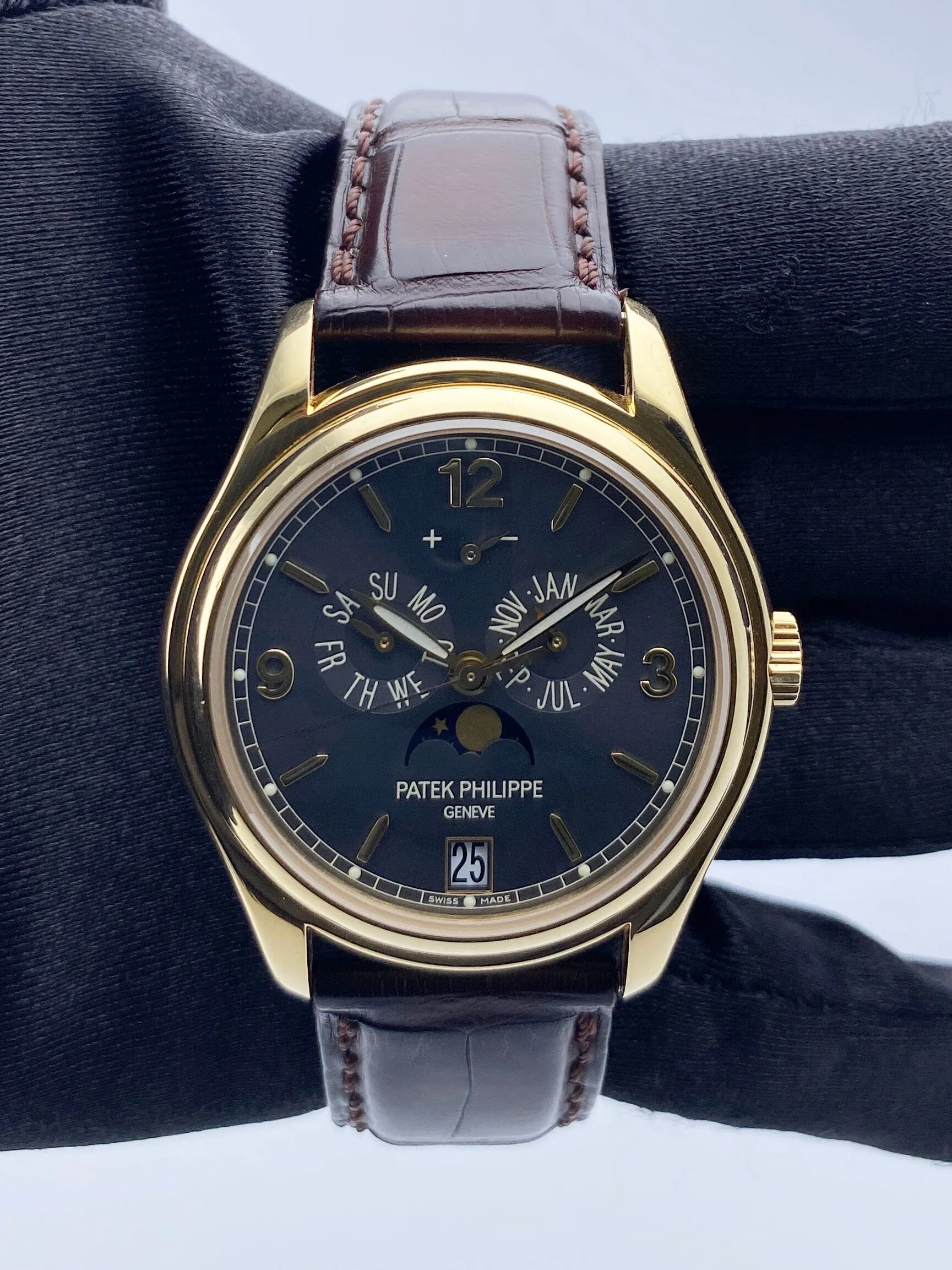 Patek Philippe Annual Calendar 5146J Slate Dial Mens Watch With Box & Papers