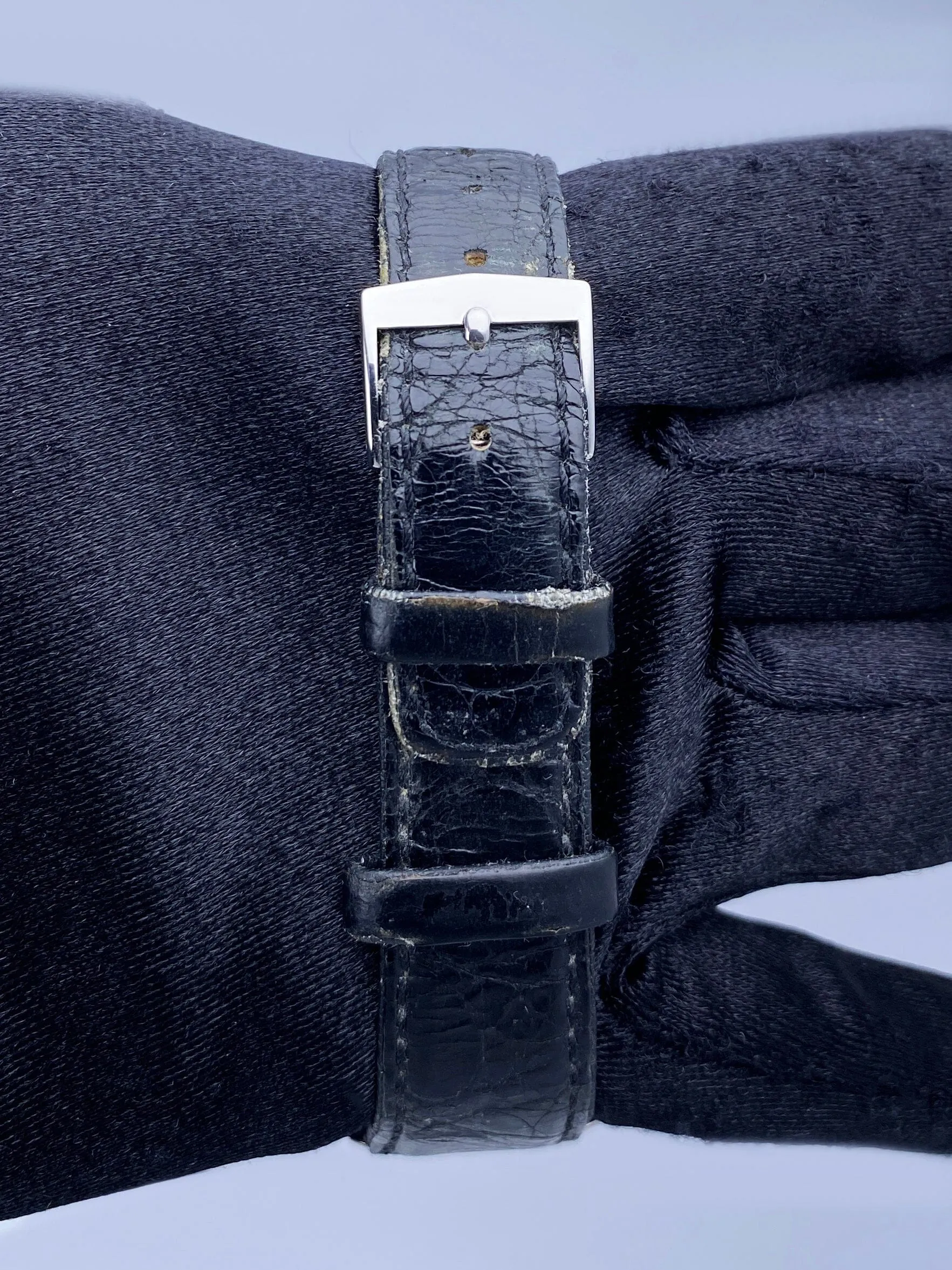 Patek Philippe Calatrava 3445G 18K White Gold Mens Watch