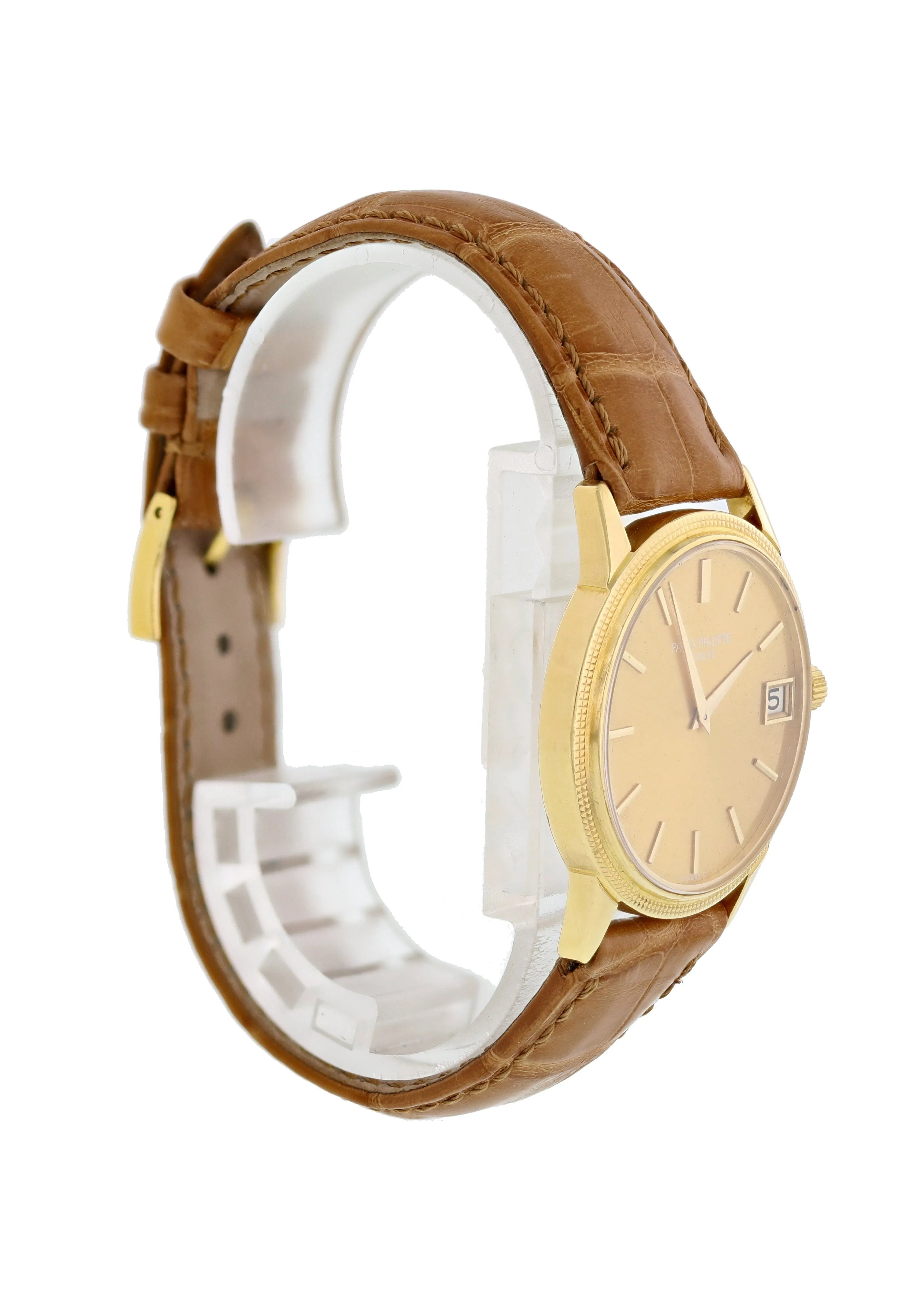 Patek Philippe Calatrava 3802 18k Yellow Gold Mens Watch