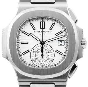 Patek Philippe Nautilus Stainless Steel White Dial 5980/1A-019
