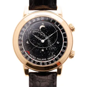 Patek Philippe Rose Gold Celestial Watch Ref. 6102