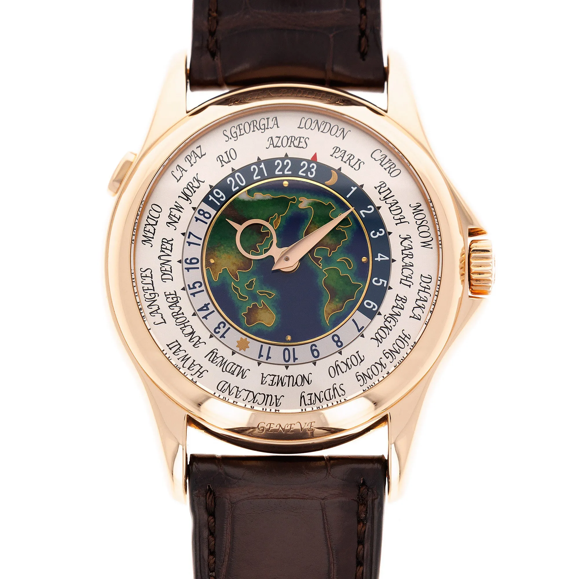Patek Philippe Rose Gold World Time Watch Ref. 5131