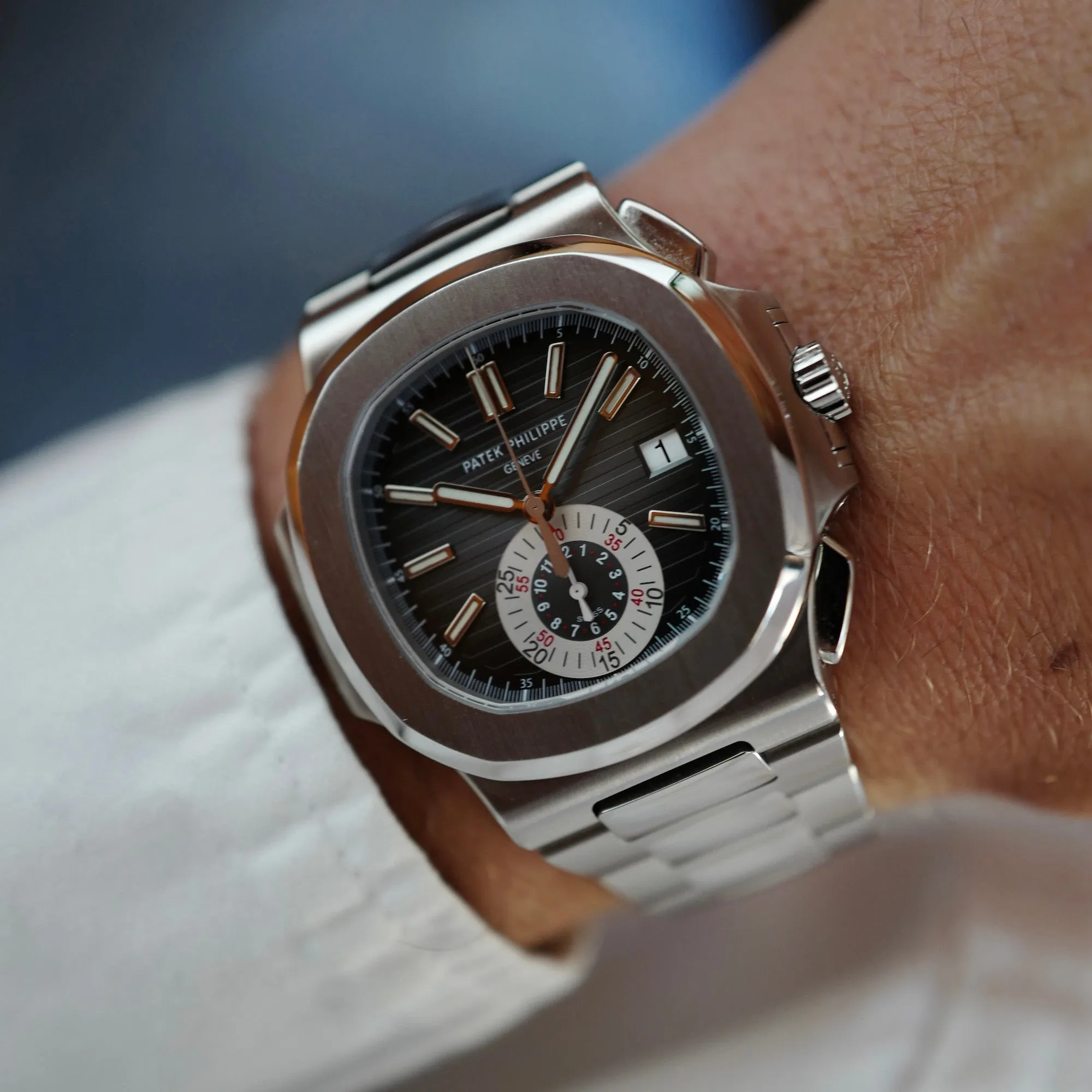 Patek Philippe Steel Nautilus Chronograph Ref. 5980