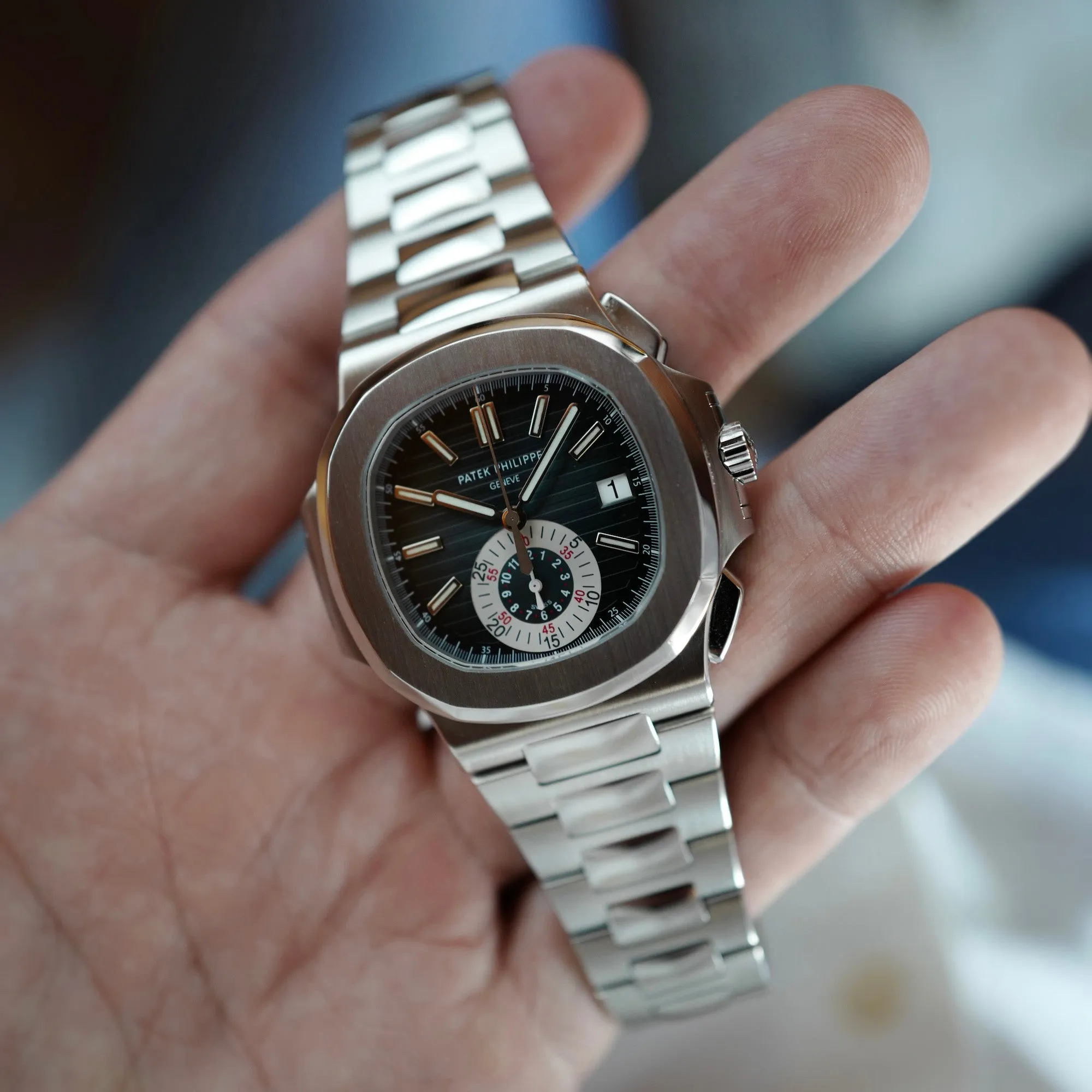 Patek Philippe Steel Nautilus Chronograph Ref. 5980