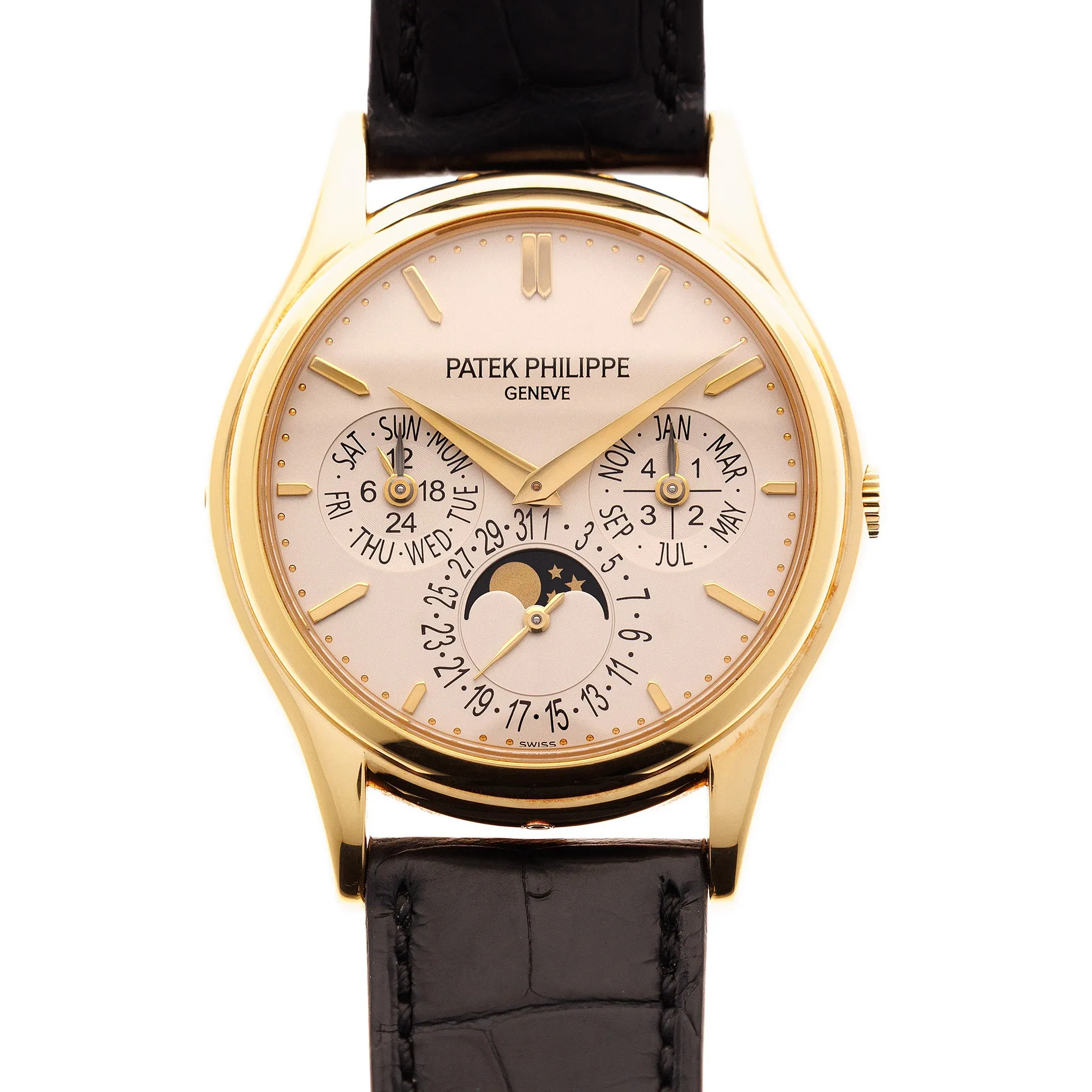 Patek Philippe Yellow Gold Perpetual Calendar Watch Ref. 5140