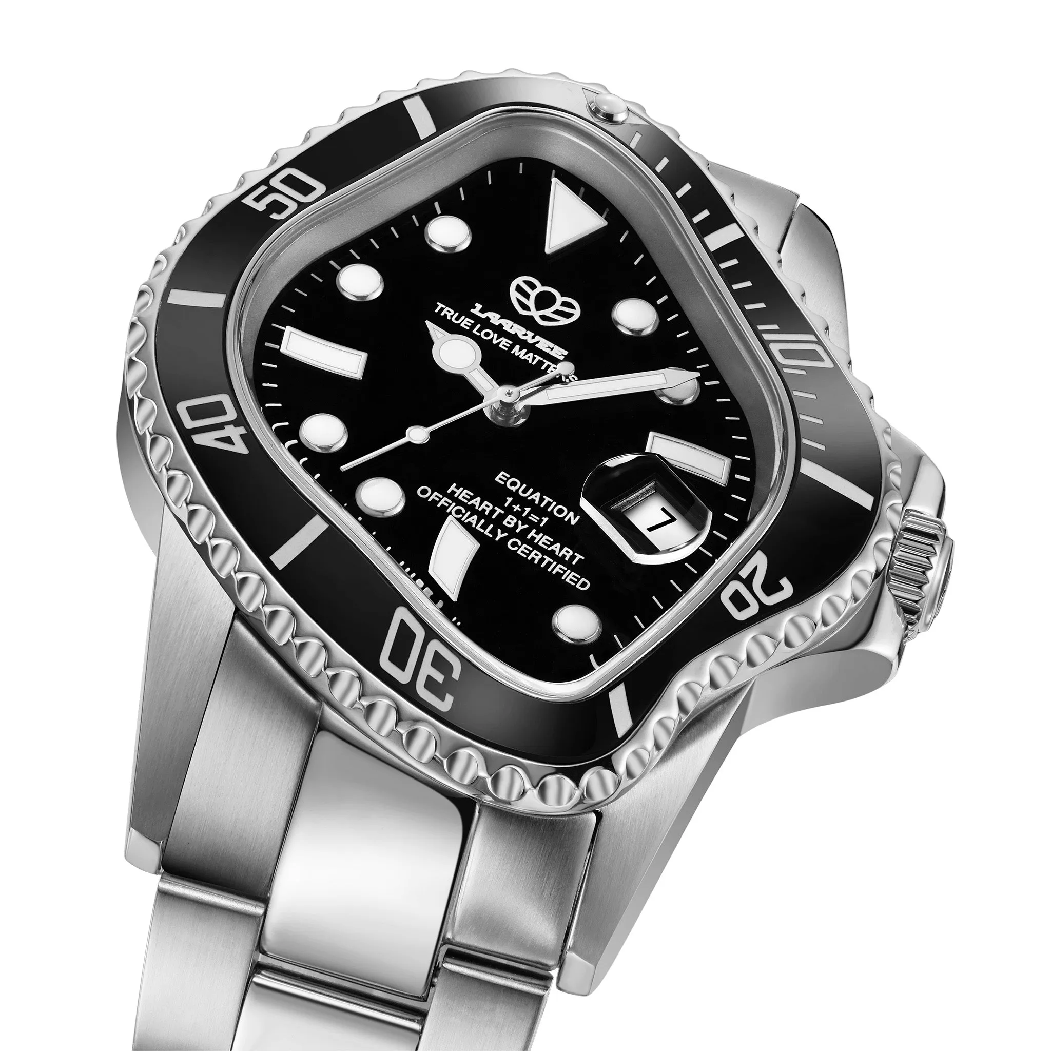 PEA001 / BLACK BEZEL&BLACK DIAL