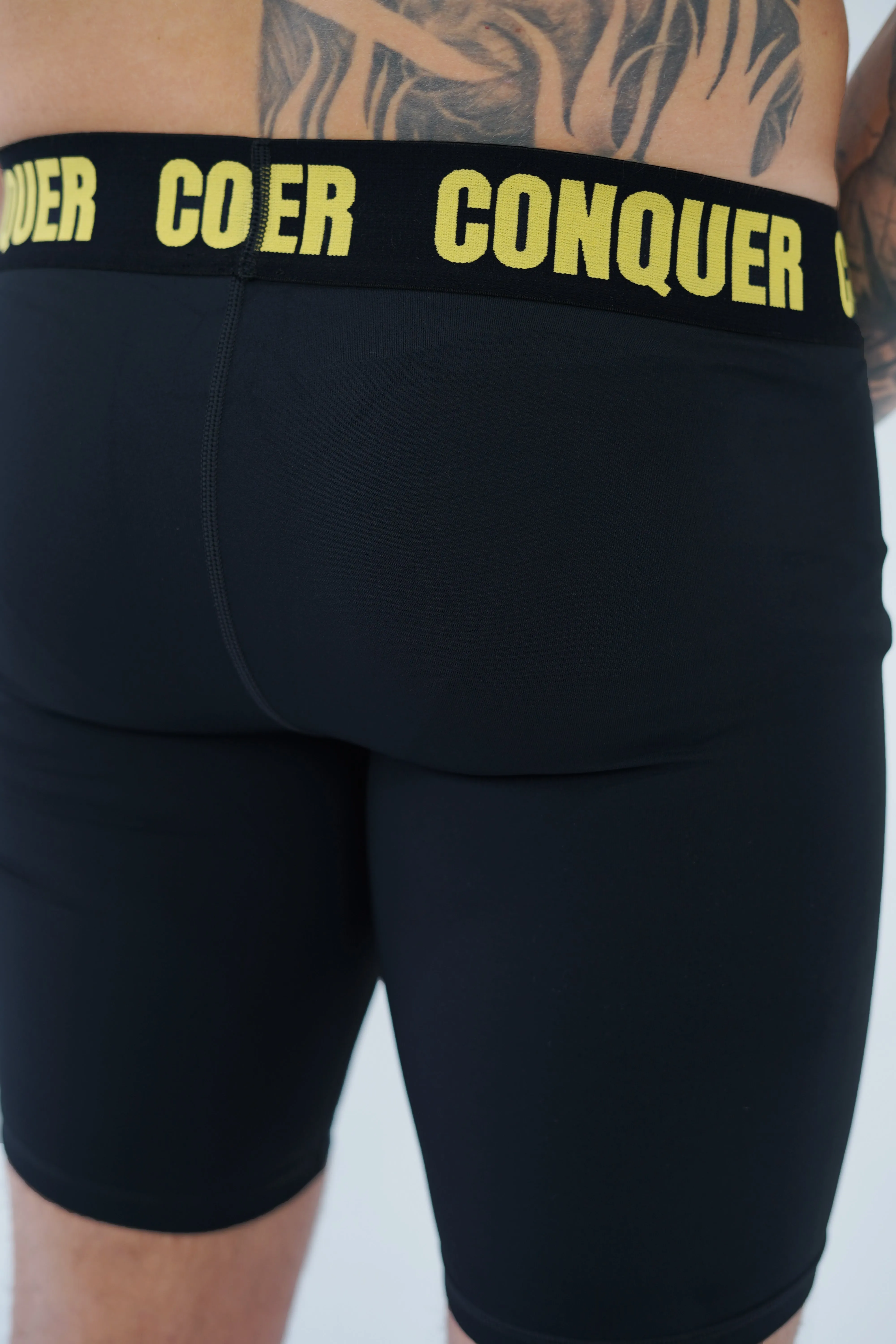 Performance Black Compression Shorts