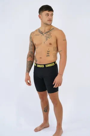 Performance Black Compression Shorts