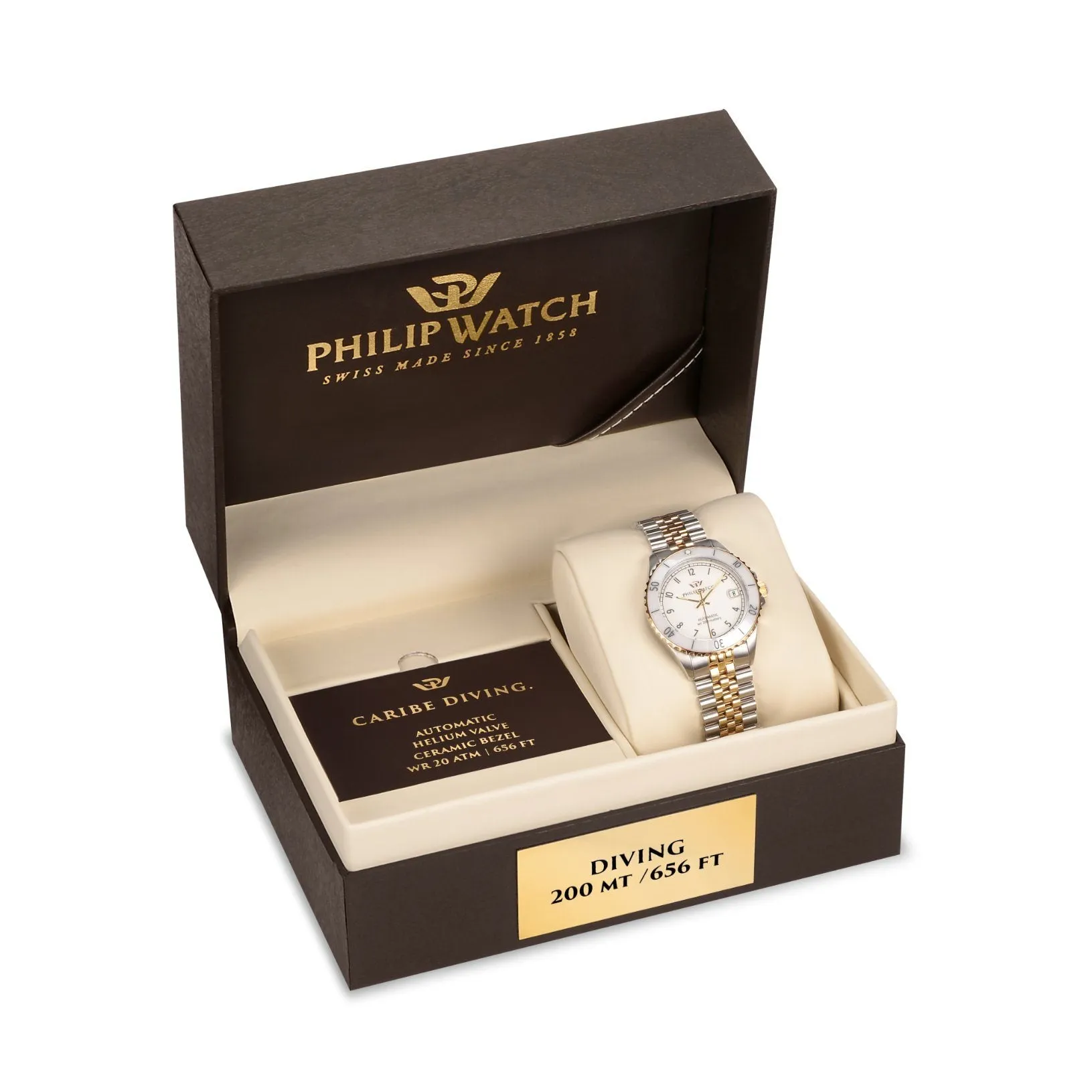Philip Women’s Automatic 35mm Caribe Divers Watch