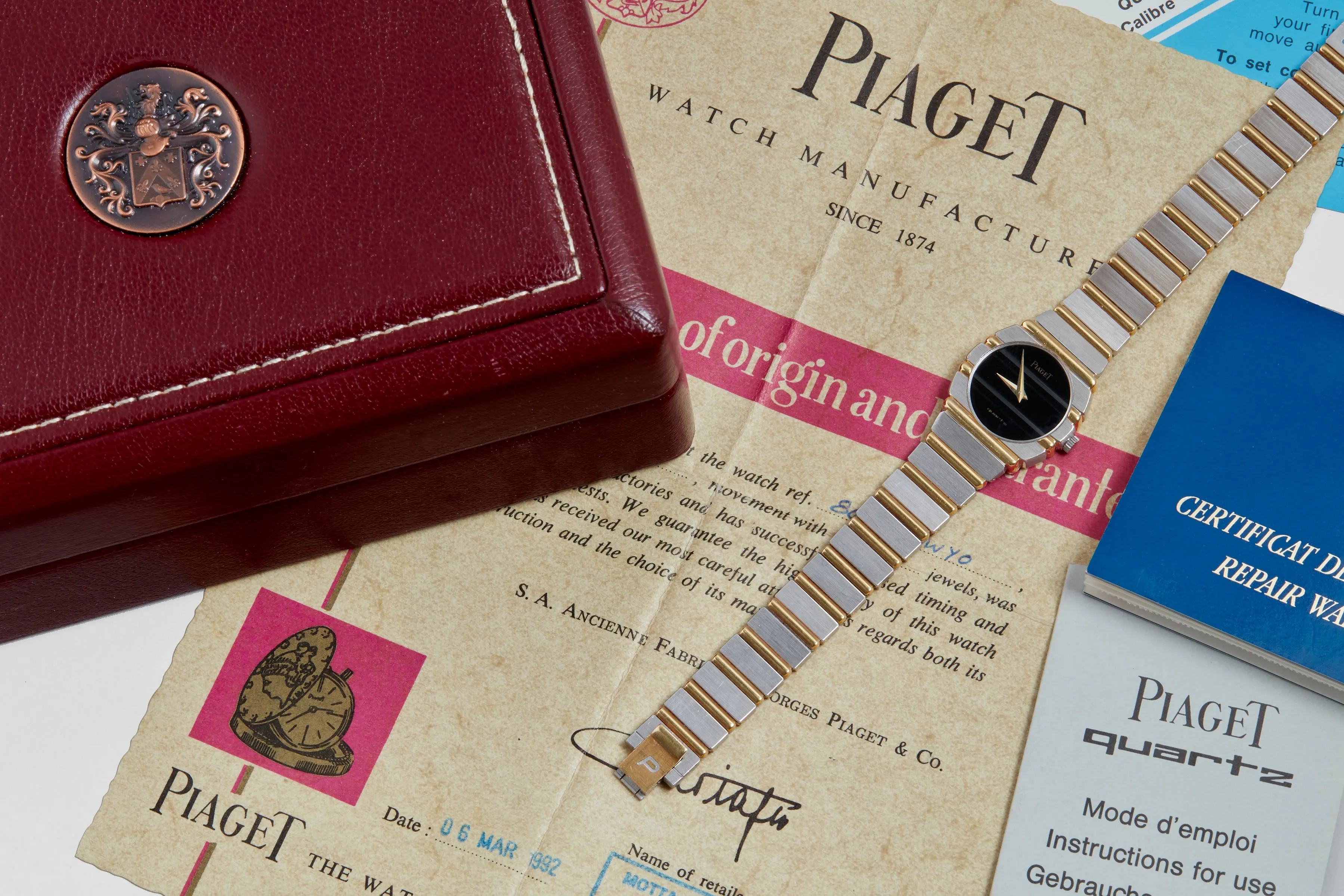 Piaget Polo Onyx Dial
