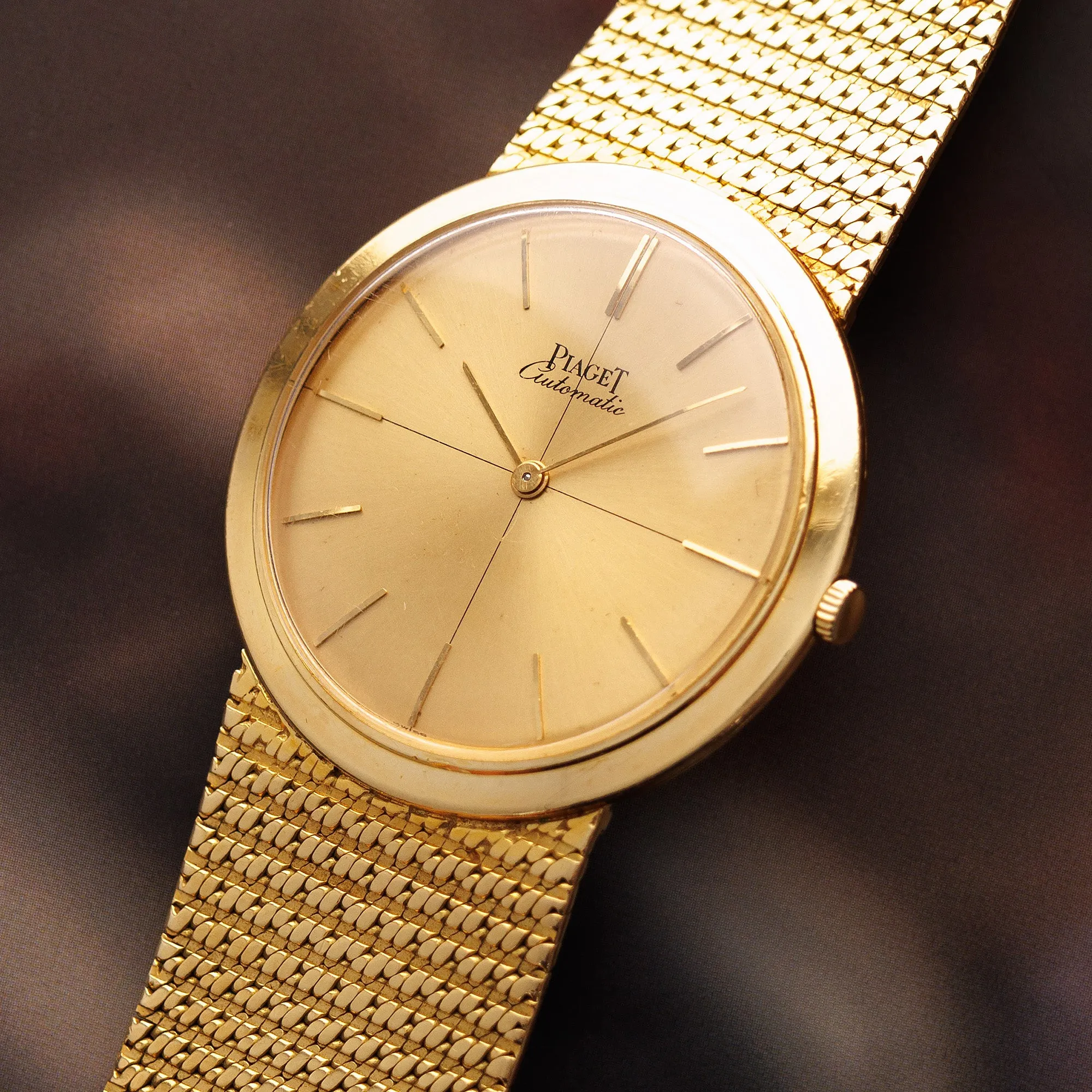 Piaget Yellow Gold Automatic Watch Ref. 1210