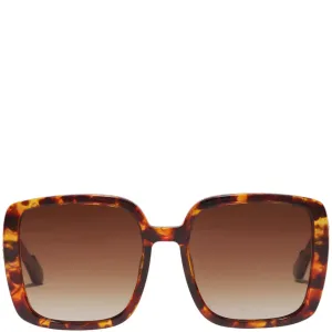 Pilgrim Aliet Sunglasses - Brown/Gold