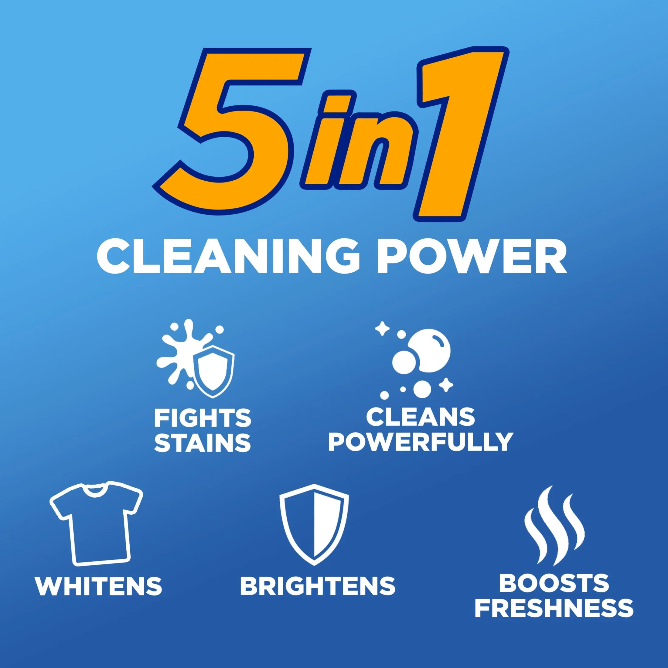 plus Oxiclean Clean Meadow, 77 Loads Liquid Laundry Detergent, 100.5 Fl Oz