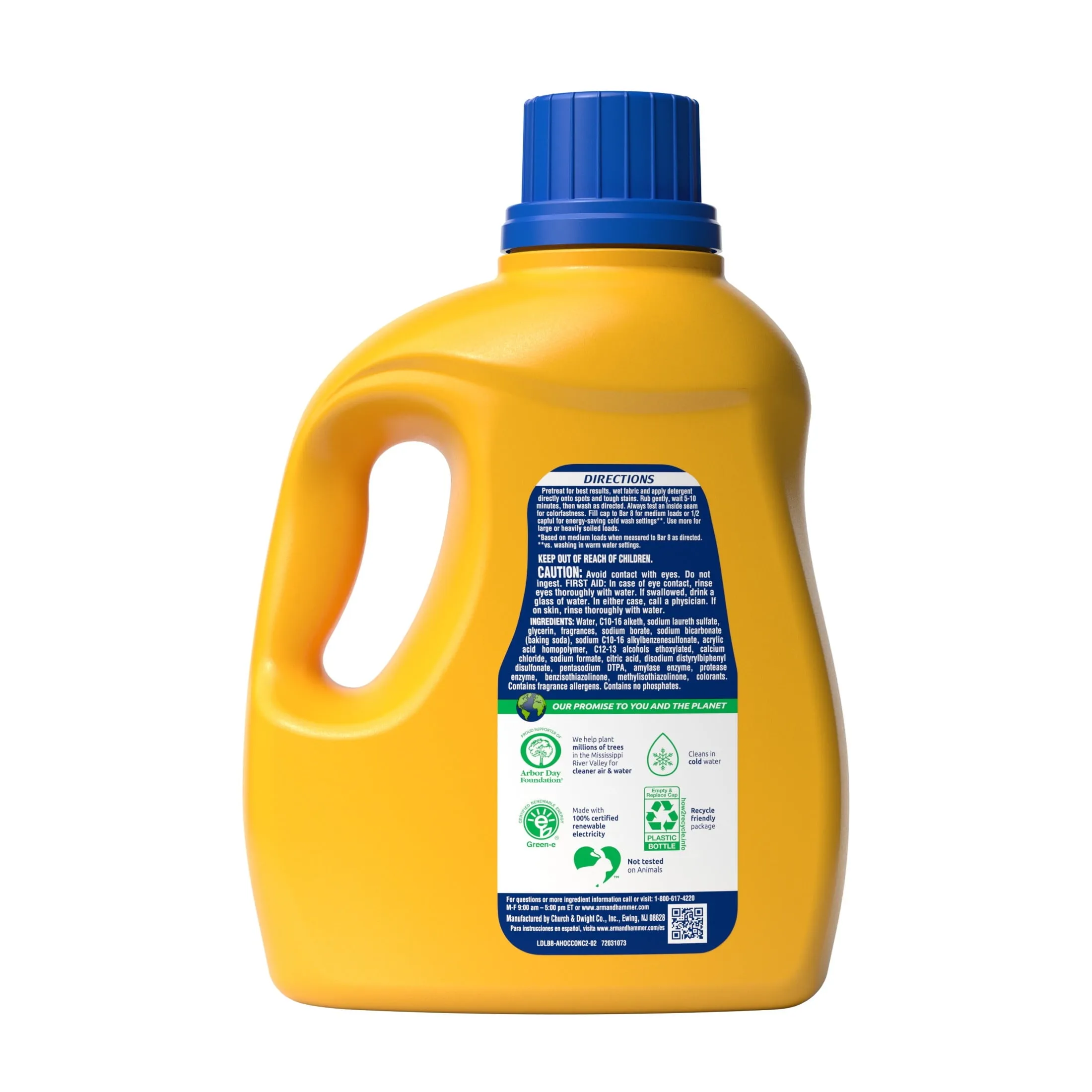 plus Oxiclean Clean Meadow, 77 Loads Liquid Laundry Detergent, 100.5 Fl Oz