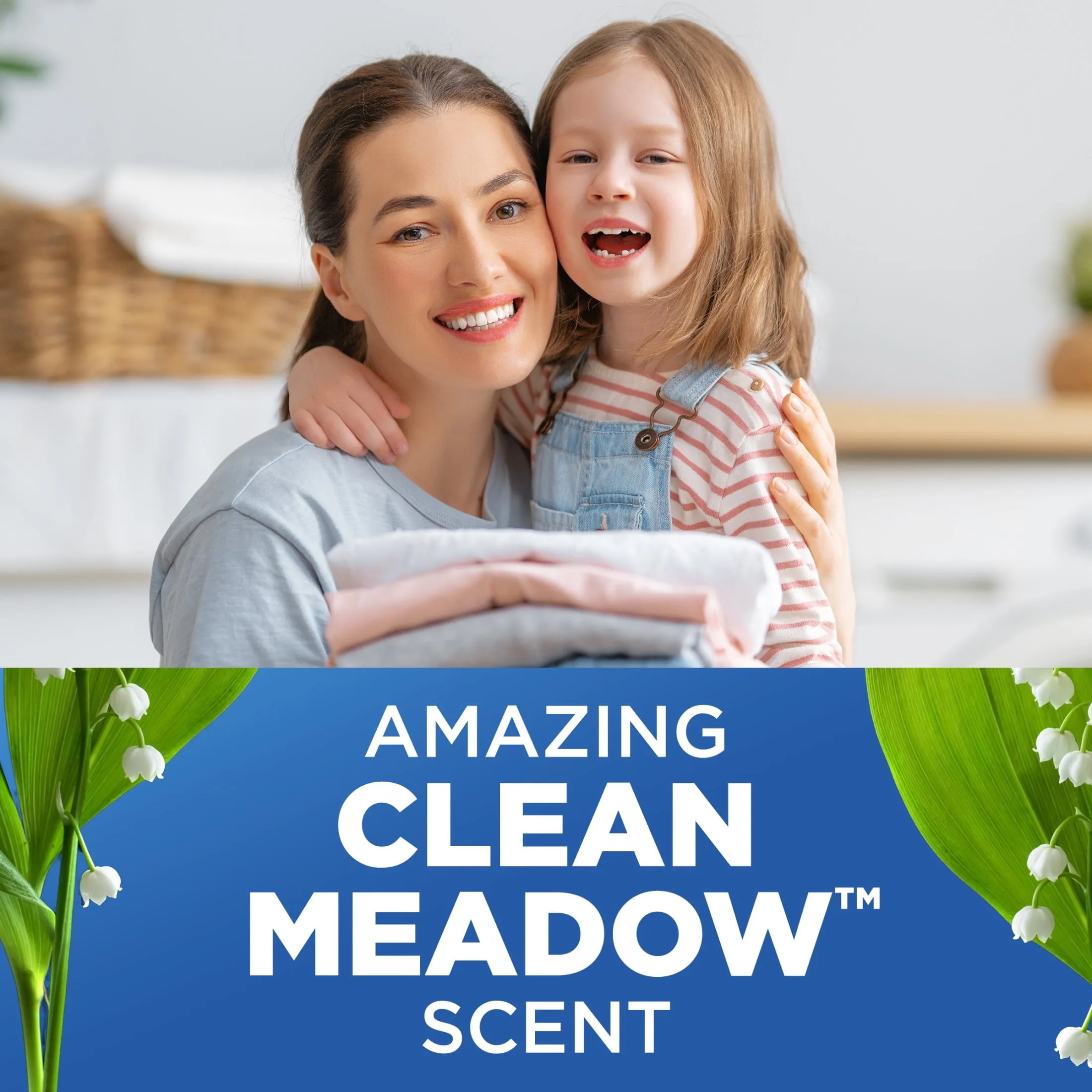 plus Oxiclean Clean Meadow, 77 Loads Liquid Laundry Detergent, 100.5 Fl Oz