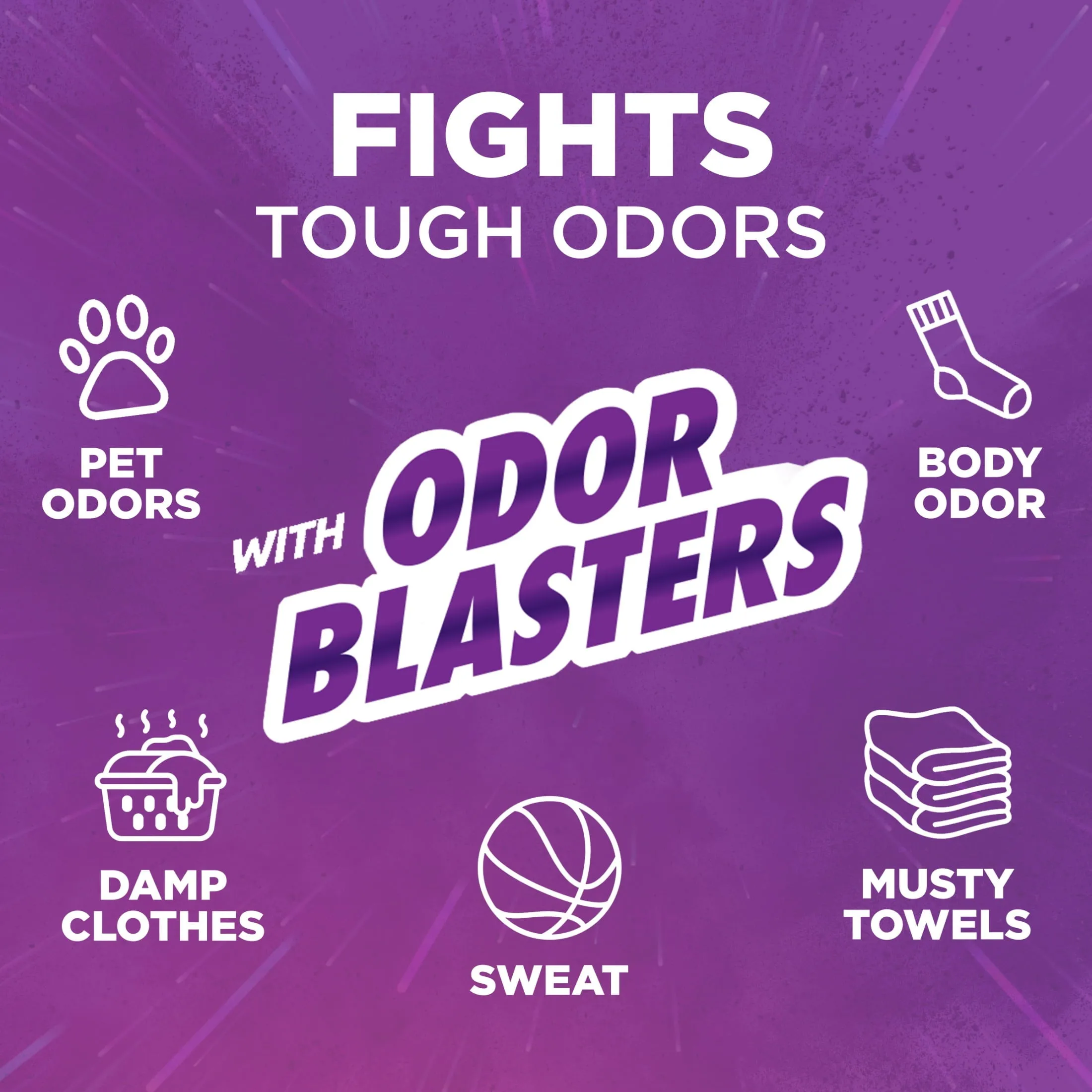 plus Oxiclean Odor Blasters Fresh Burst, 160 Loads Liquid Laundry Detergent, 208 Fl Oz
