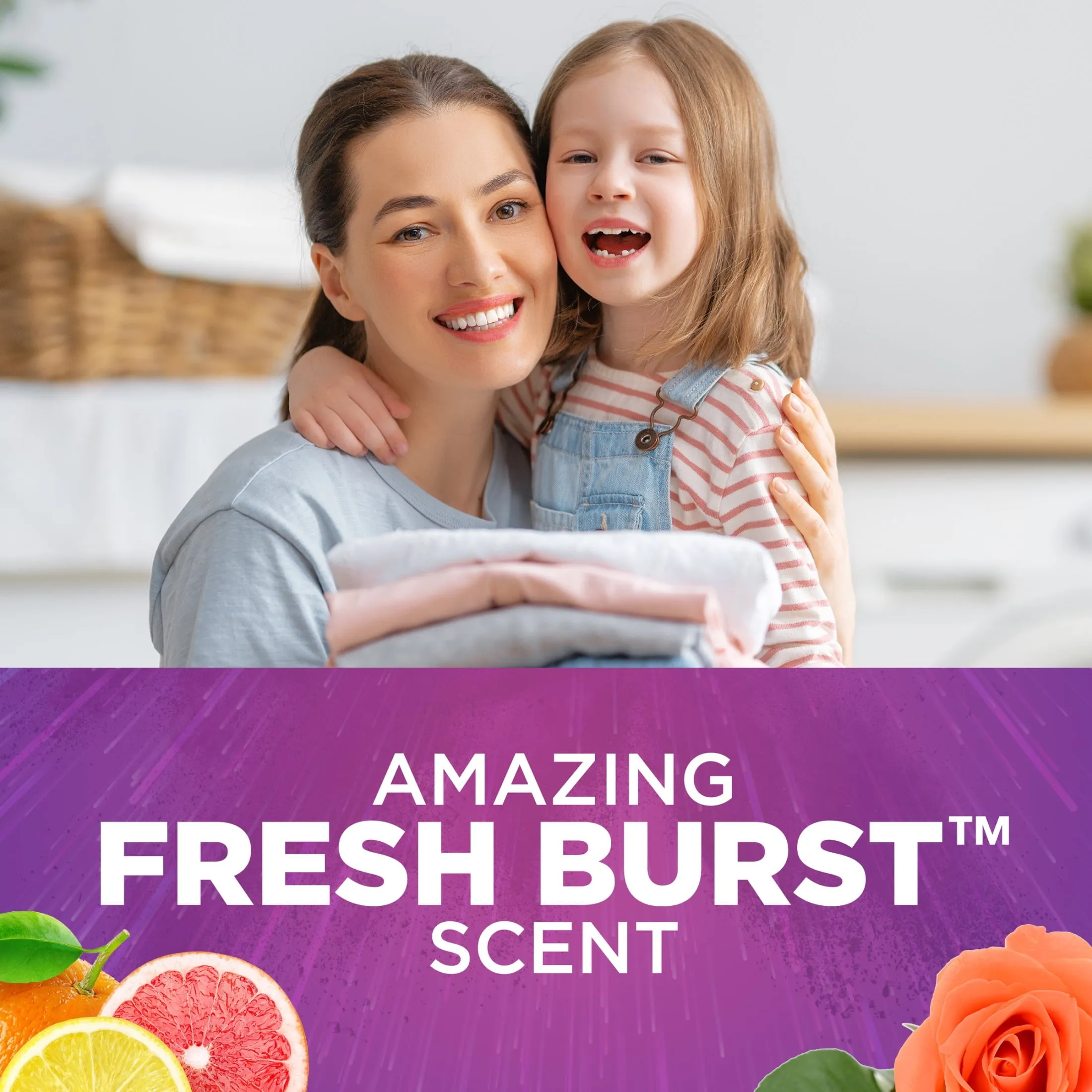 plus Oxiclean Odor Blasters Fresh Burst, 160 Loads Liquid Laundry Detergent, 208 Fl Oz