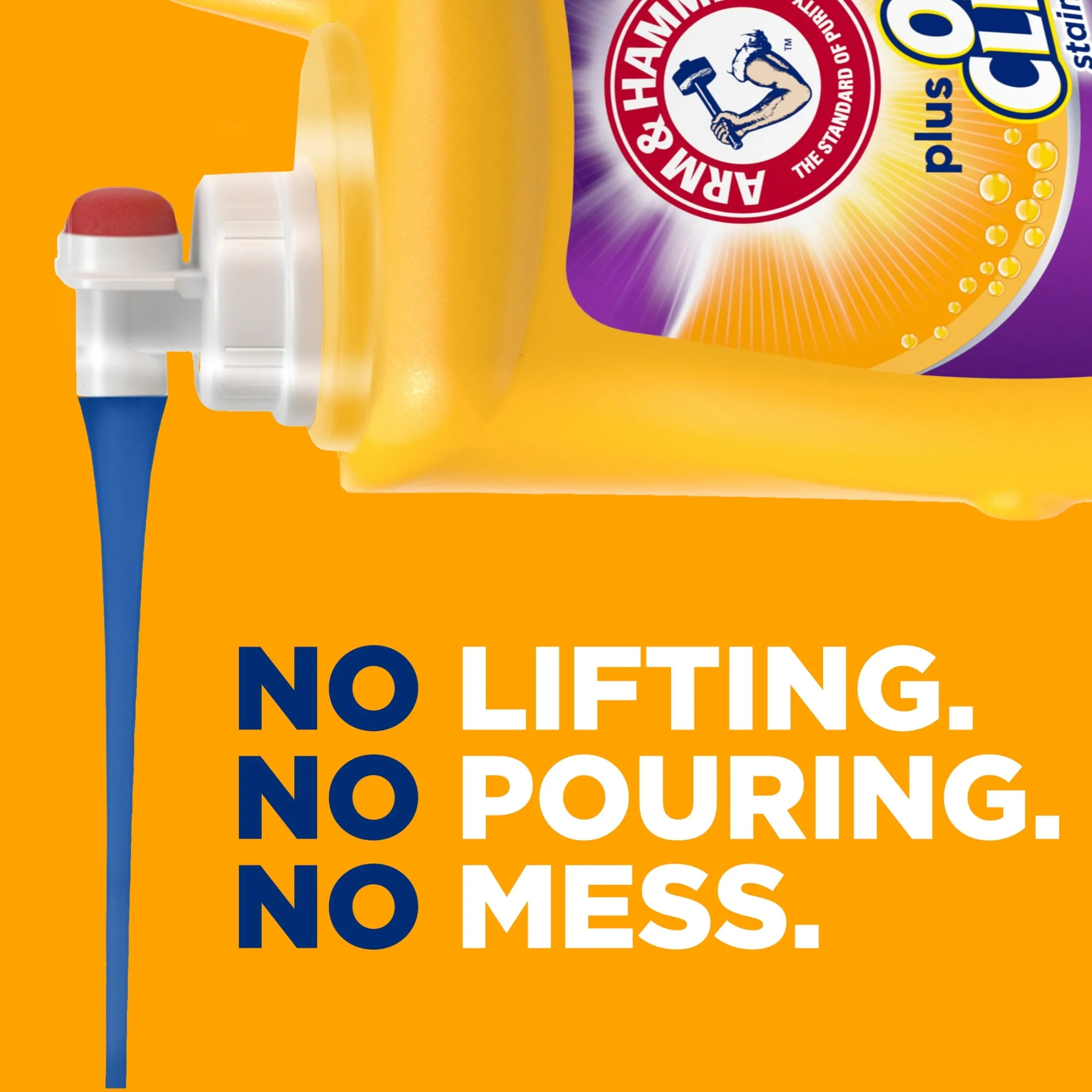 plus Oxiclean Odor Blasters Fresh Burst, 160 Loads Liquid Laundry Detergent, 208 Fl Oz