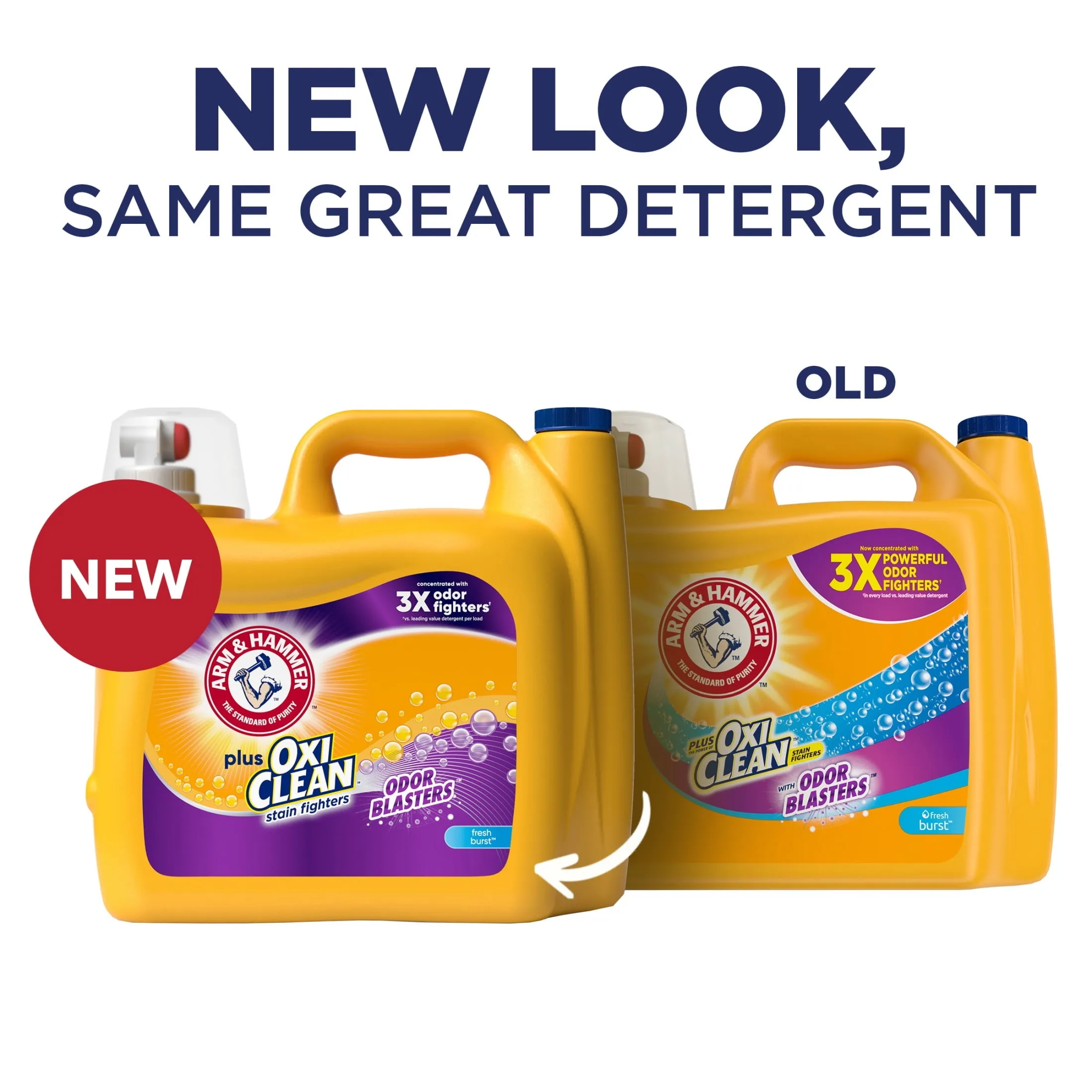 plus Oxiclean Odor Blasters Fresh Burst, 160 Loads Liquid Laundry Detergent, 208 Fl Oz