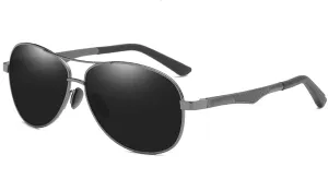 Polarized Black Pilot Sunglasses for Men - Classy and Stylish