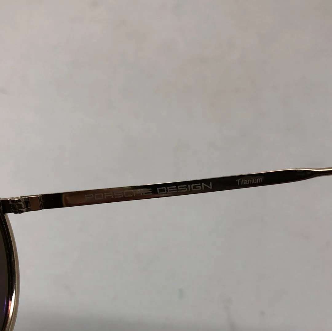 Porsche Design eyewear gold Metal Trim with interchangable lense