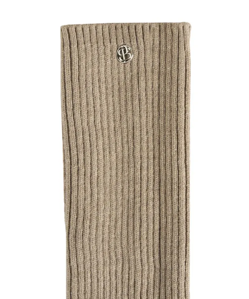 POSHERD Alpaca Wool Leg and Hand Warmers - Sand Beige