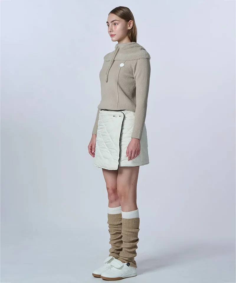 POSHERD Alpaca Wool Leg and Hand Warmers - Sand Beige