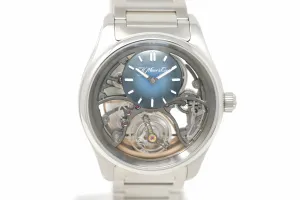 Pre-Owned H. Moser & Cie Pioneer Cylindrical Tourbillon Skeleton 3811-1200