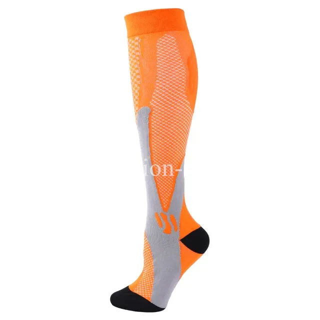 Premium Compression Socks for Men & Women – Sports, Nursing, Varicose Veins & Pregnancy Relief, Athletic & Soccer Stockings for Swollen Legs & Circulation Support