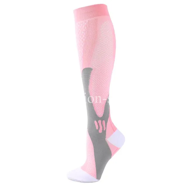 Premium Compression Socks for Men & Women – Sports, Nursing, Varicose Veins & Pregnancy Relief, Athletic & Soccer Stockings for Swollen Legs & Circulation Support